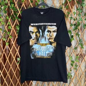 Vintage manny pacquiao vs ricky hatton 2009 boxing t-shirt